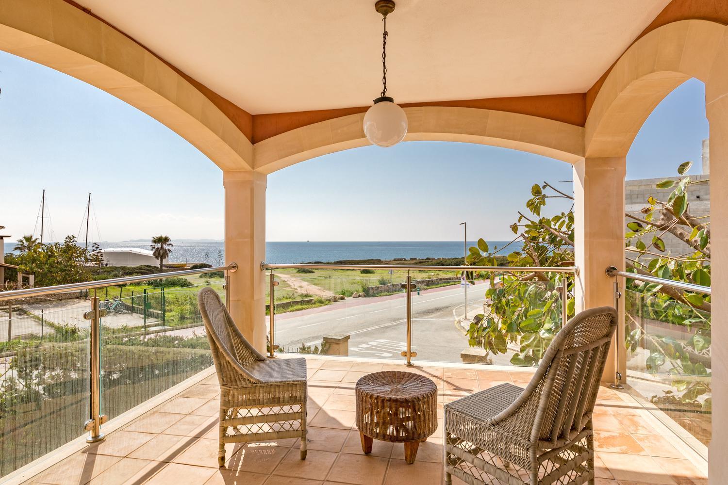 Mallorca Finca Haus Mit Pool Direkt Am Meer Es Trenc, Bootstour Moeglich Sa Rapita Bagian luar foto