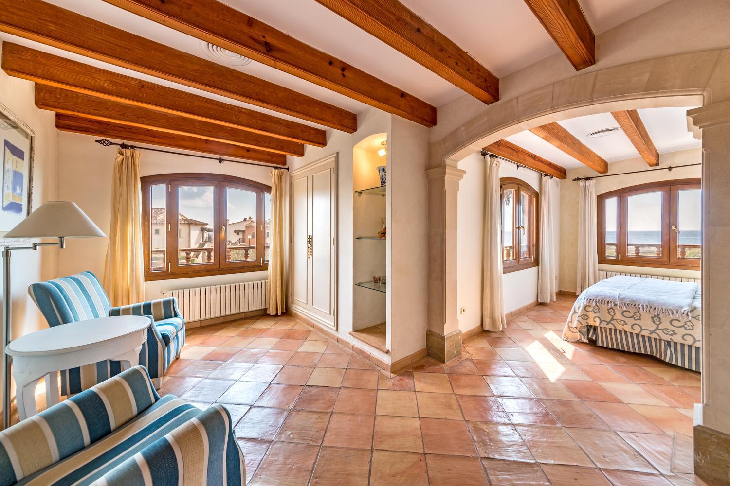 Mallorca Finca Haus Mit Pool Direkt Am Meer Es Trenc, Bootstour Moeglich Sa Rapita Bagian luar foto