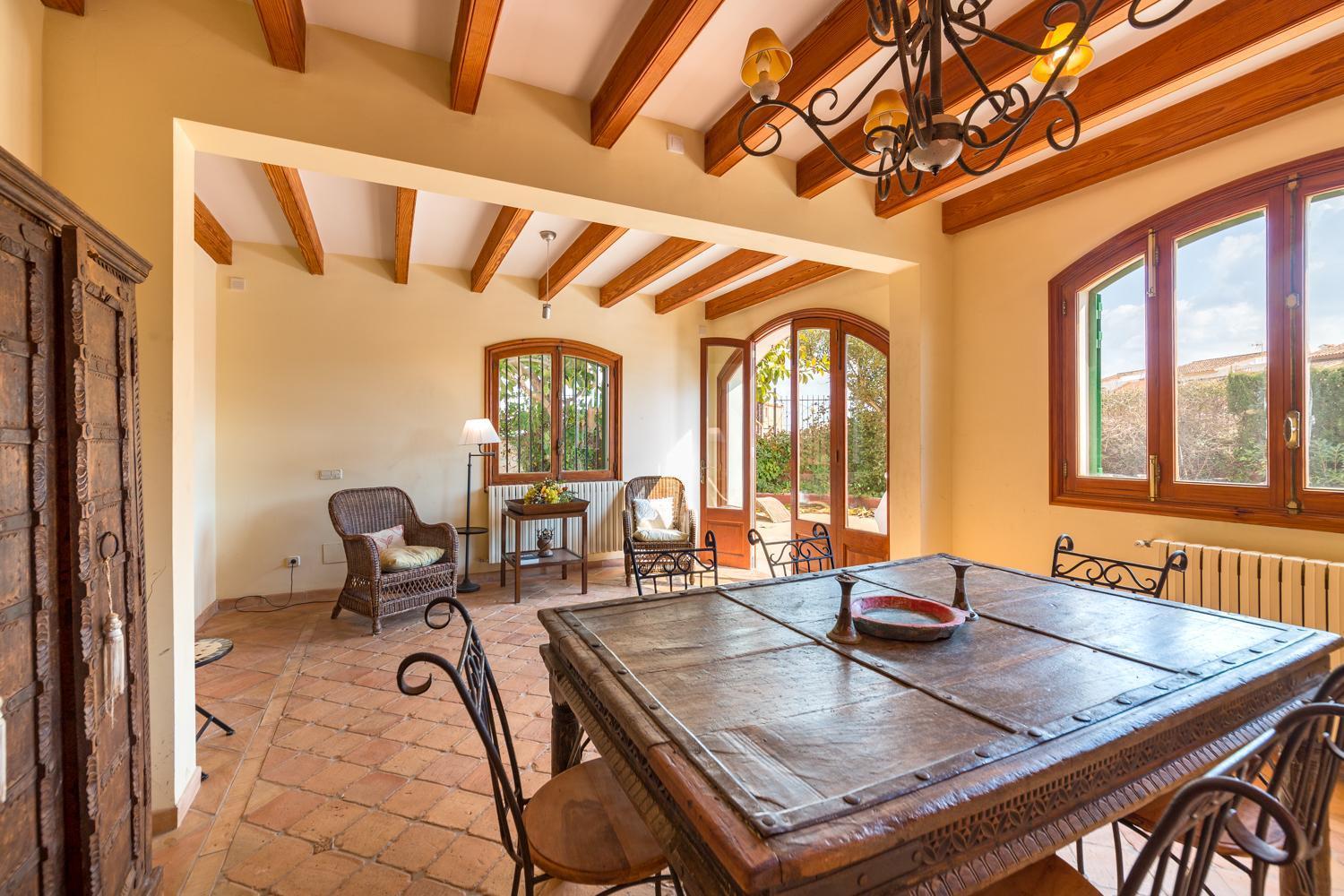 Mallorca Finca Haus Mit Pool Direkt Am Meer Es Trenc, Bootstour Moeglich Sa Rapita Bagian luar foto
