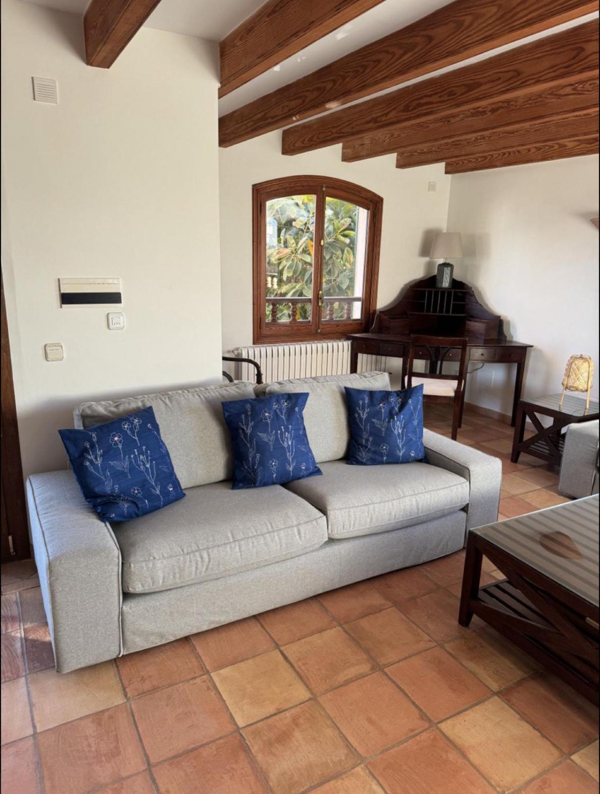 Mallorca Finca Haus Mit Pool Direkt Am Meer Es Trenc, Bootstour Moeglich Sa Rapita Bagian luar foto