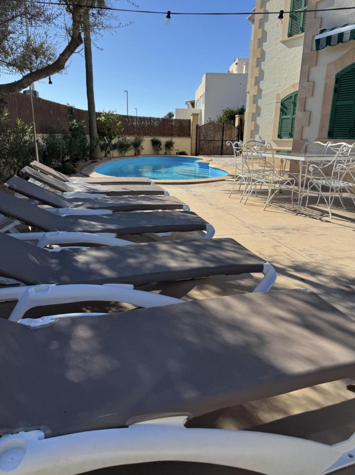 Mallorca Finca Haus Mit Pool Direkt Am Meer Es Trenc, Bootstour Moeglich Sa Rapita Bagian luar foto