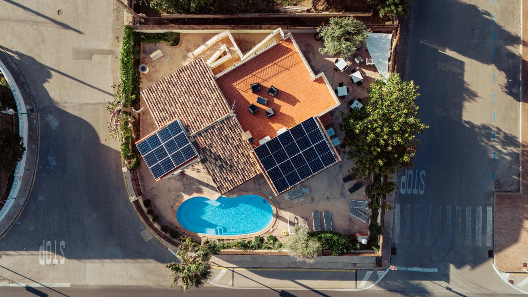 Mallorca Finca Haus Mit Pool Direkt Am Meer Es Trenc, Bootstour Moeglich Sa Rapita Bagian luar foto