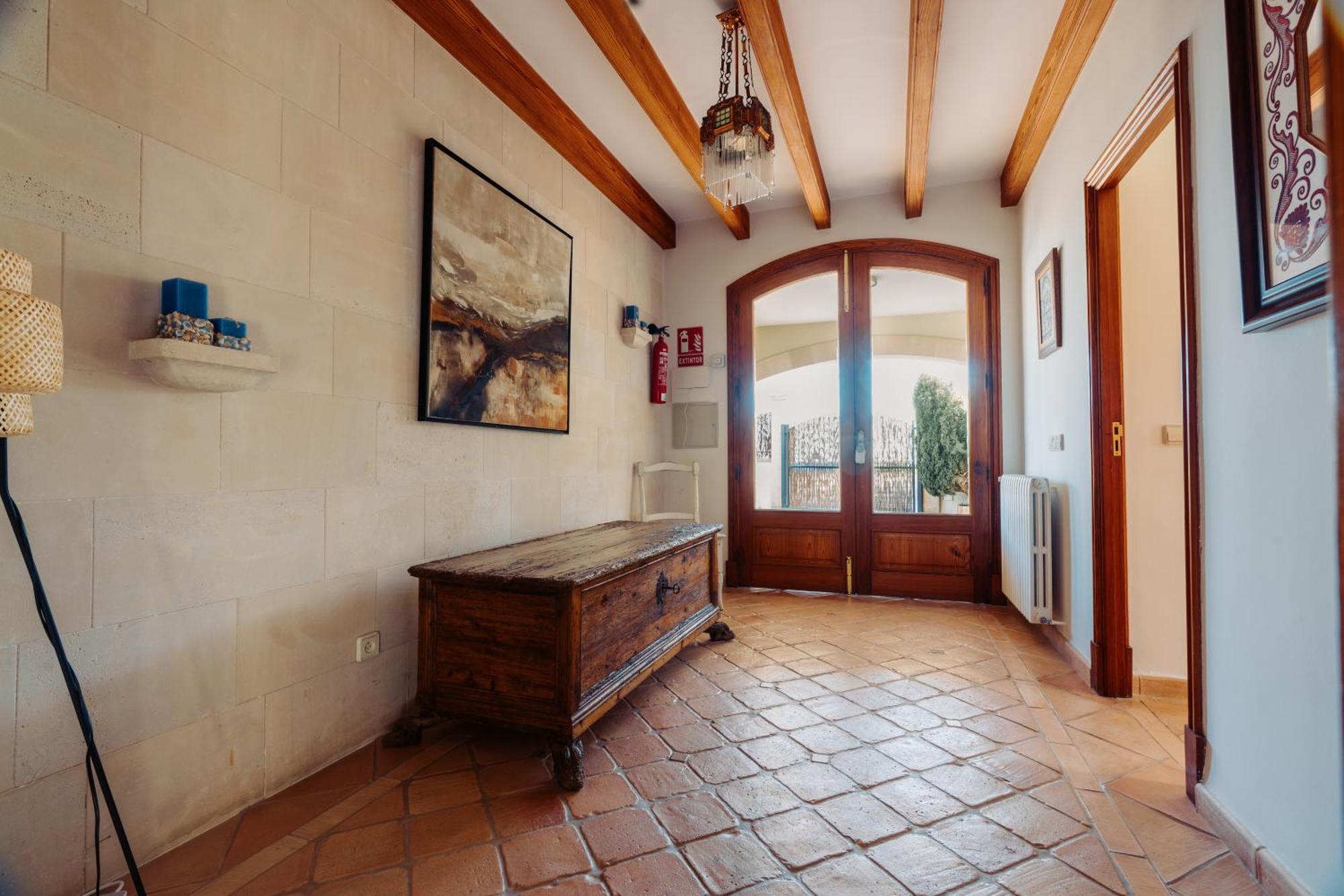 Mallorca Finca Haus Mit Pool Direkt Am Meer Es Trenc, Bootstour Moeglich Sa Rapita Bagian luar foto