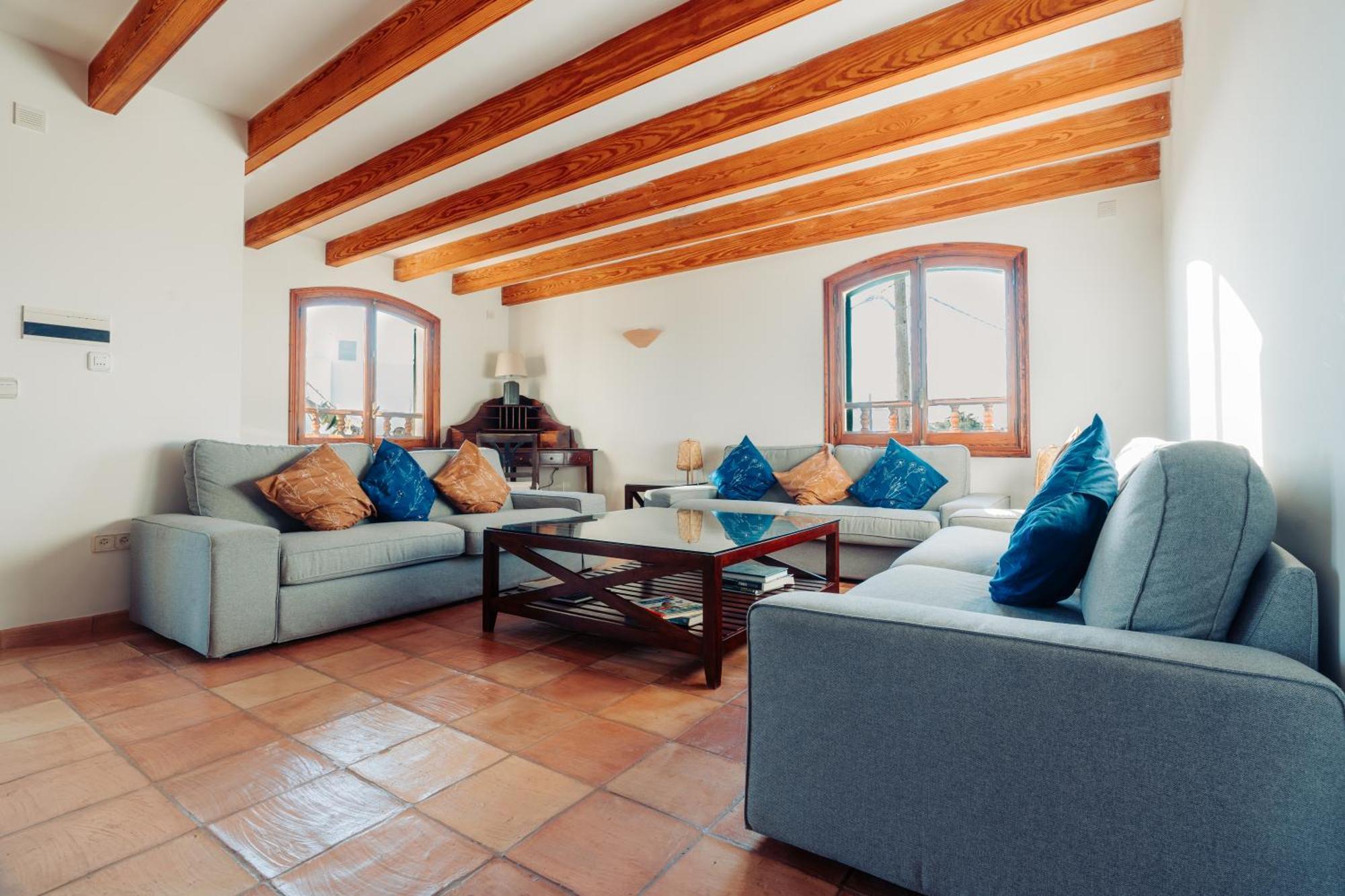 Mallorca Finca Haus Mit Pool Direkt Am Meer Es Trenc, Bootstour Moeglich Sa Rapita Bagian luar foto