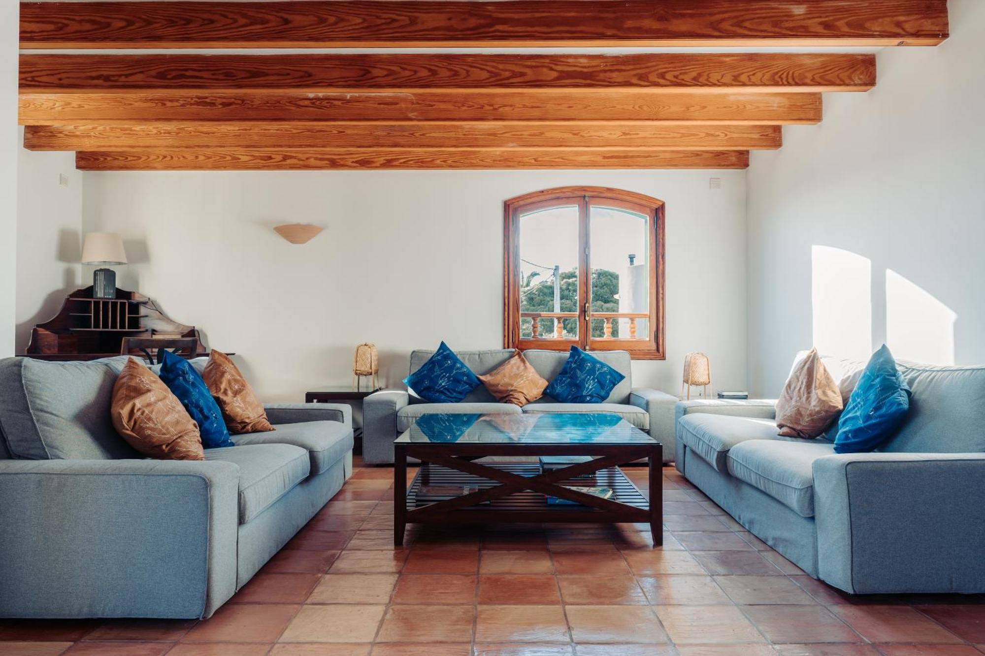 Mallorca Finca Haus Mit Pool Direkt Am Meer Es Trenc, Bootstour Moeglich Sa Rapita Bagian luar foto
